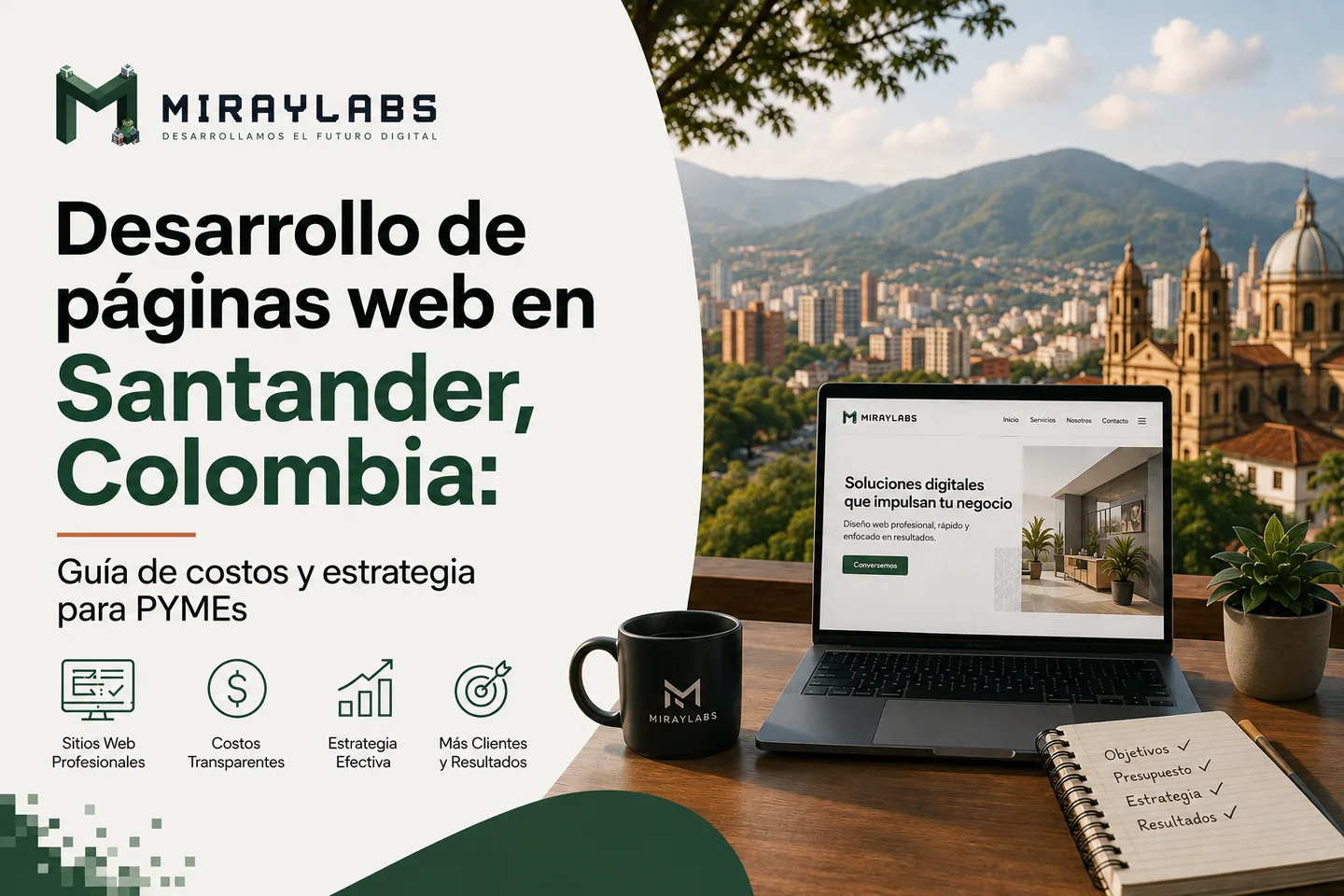 Desarrollo de páginas web en Santander: Guía de costos y estrategia para PYMEs
