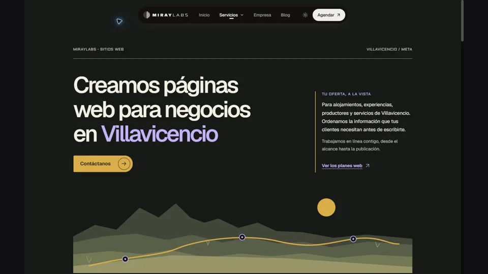 Página web en Villavicencio